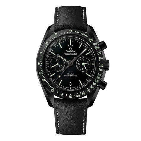 omega speedmaster moonwatch dark side of the moon pitch black|omega dark sayd of we moon.